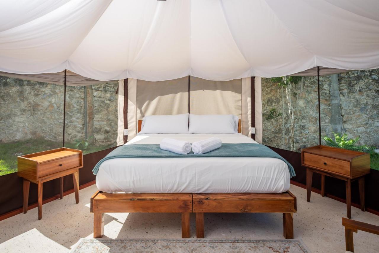 Hotel Xakluum Eco Glampings Puerto Morelos Exterior foto