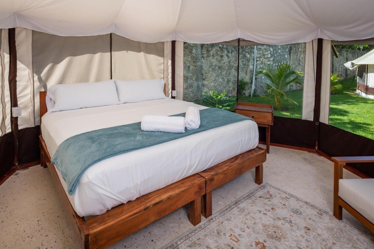 Hotel Xakluum Eco Glampings Puerto Morelos Exterior foto