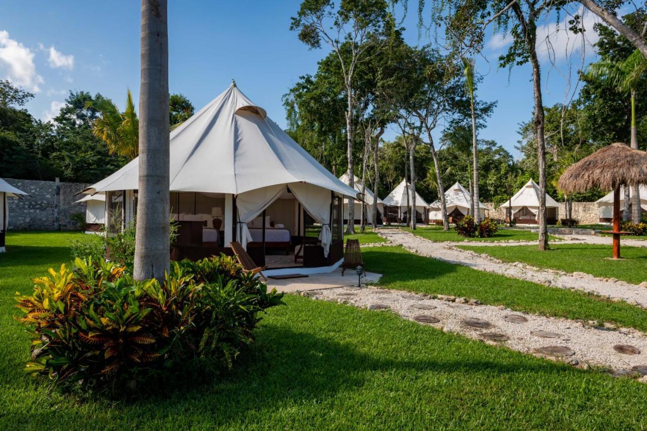 Hotel Xakluum Eco Glampings Puerto Morelos Exterior foto